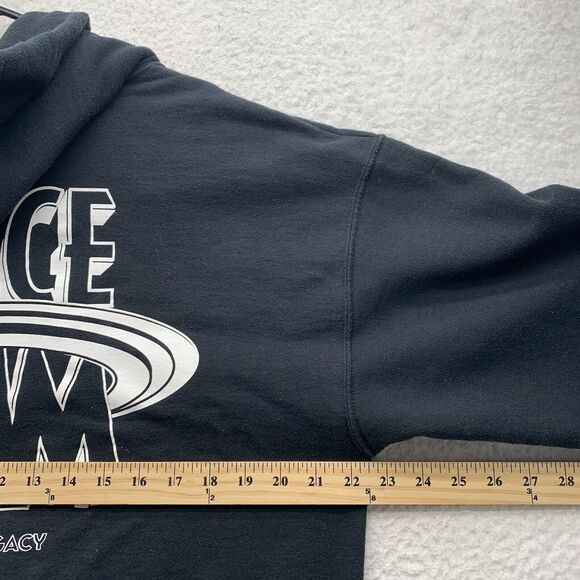 Bugs Bunny Space Jam 2 Hoodie Mens Large L Black Jumpman New Legacy Sweatshirt - Picture 6 of 8